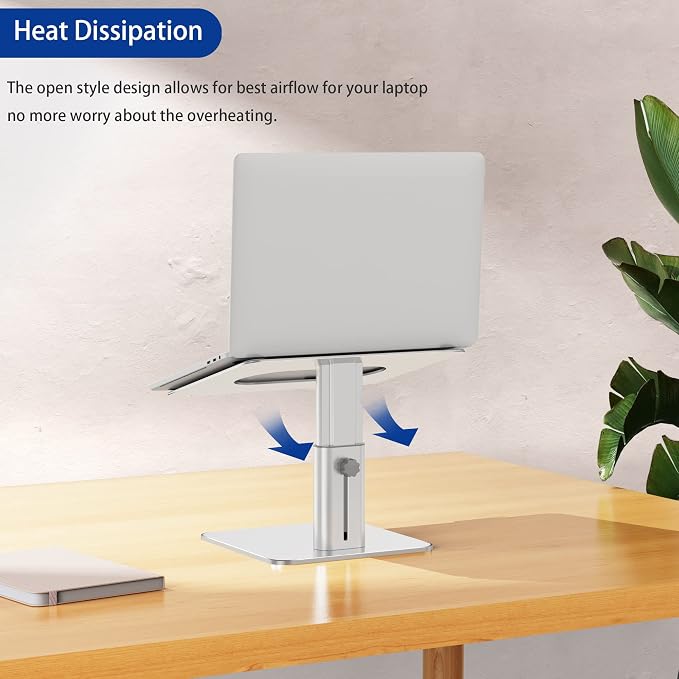 BESIGN LSX6N Laptop Stand, Ergonomic Adjustable Notebook Riser Holder, Computer - Image 9