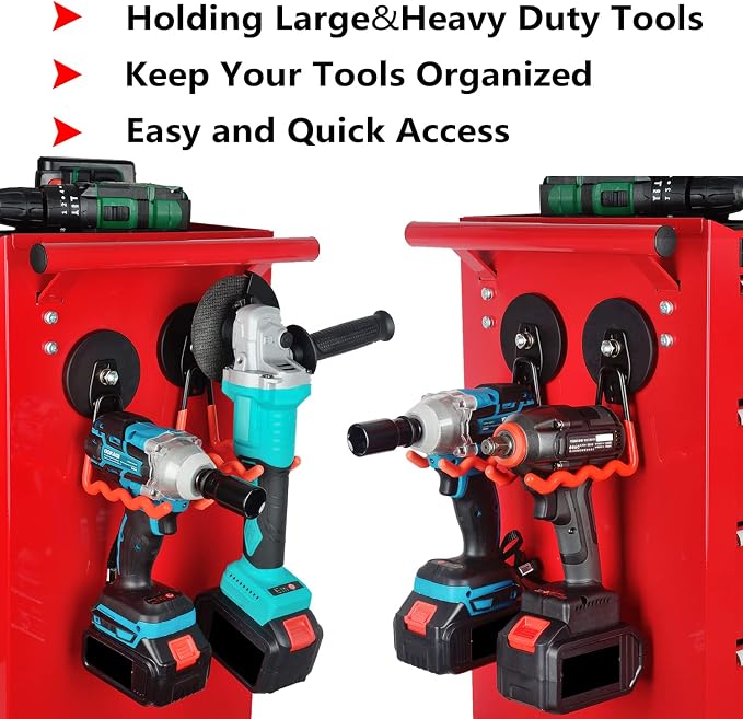 MUTUACTOR 2Packs Large Capability Heavy Duty Magnetic Hooks, Strong Magnet Hooks - Image 5