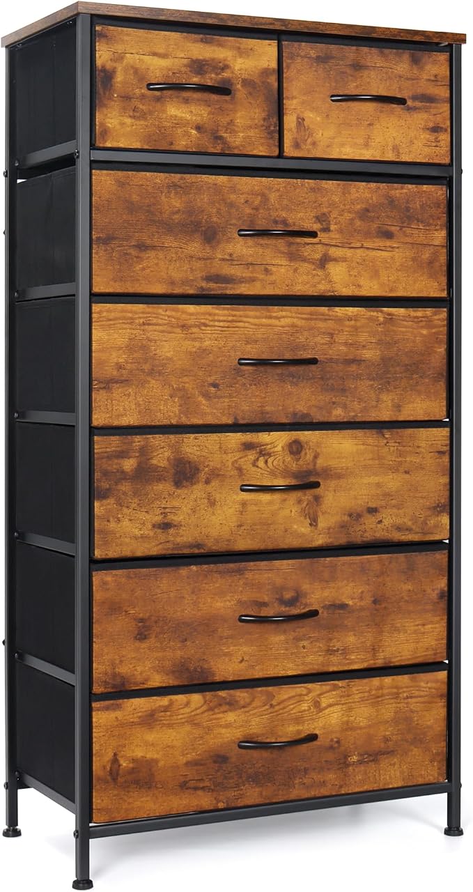 Mifuro Tall Dresser for Bedroom, Vertical Storage Organizer Tower by MifuroOfficeProduct