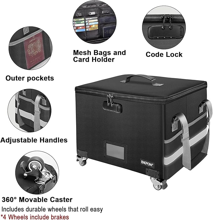 ENGPOW Fireproof Document Box - Image 4