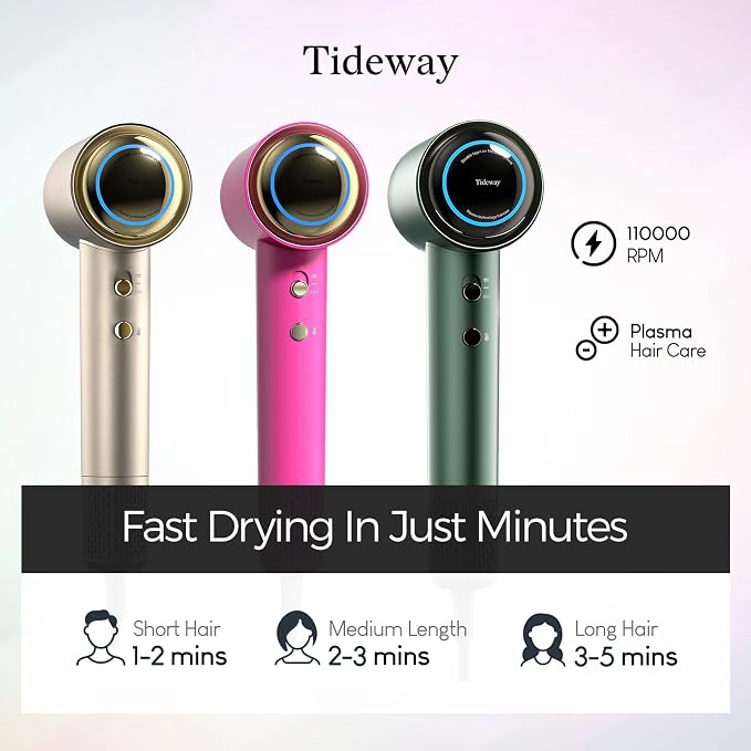 Tideway Hair Dryer, Blow Dryer - Image 4