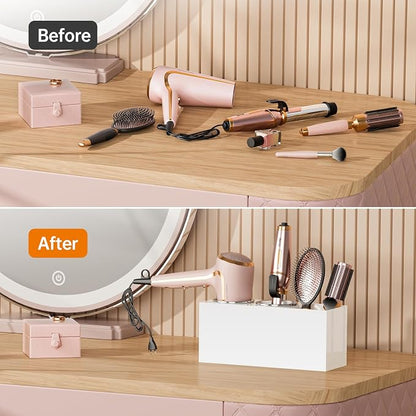 Hair Tool Organizer Acrylic: Hair Dryer Holder Wall Mount - Image 6