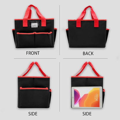 Cupohus Extra Large Art Organizer Craft Storage Tote Bag - Image 6