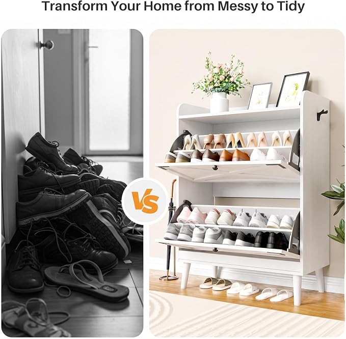 YZ HOME Shoe Storage Cabinet - Image 7