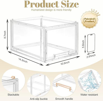 AZ.MIFENO Large Stackable Storage Drawers, Kitchen Undersink, Toy Organization - Image 3