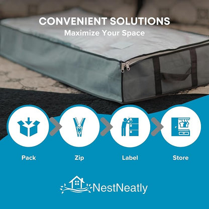 NeatNestly SmartCube Under Bed Storage Bags - Image 3