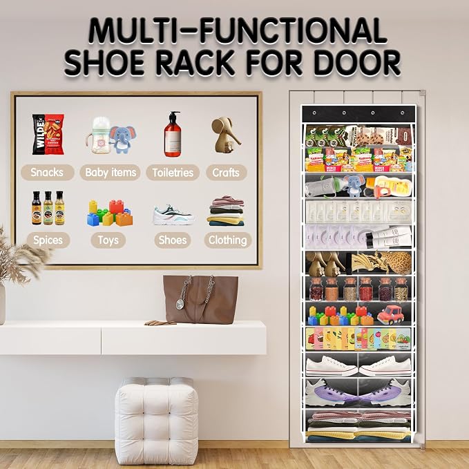 Over The Door Shoe Organizer - Image 7