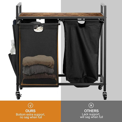 WOWLIVE Double Laundry Hamper - Image 7