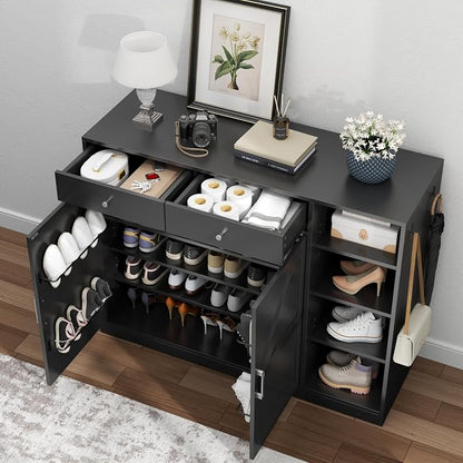 Loomie 5-Tier Shoe Cabinet - Image 3