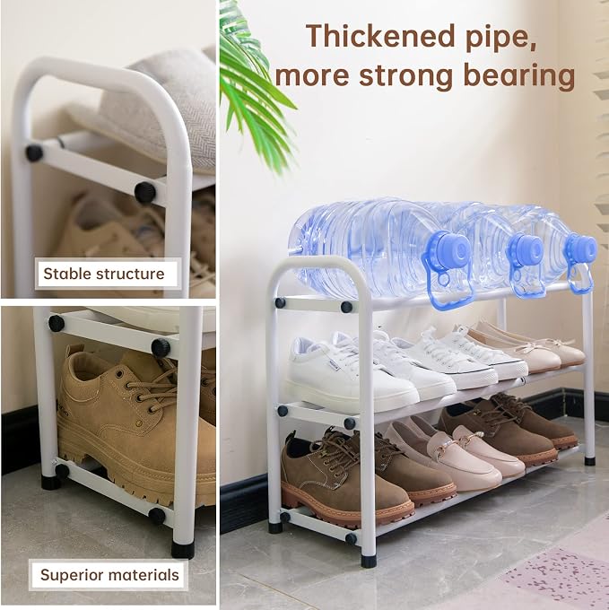 Gonfoam Expandable 3-Tier Shoe Rack - Image 5