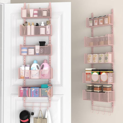 VyGrow Over The Door Organizer, Metal Door Organizer Hanging by VyGrow