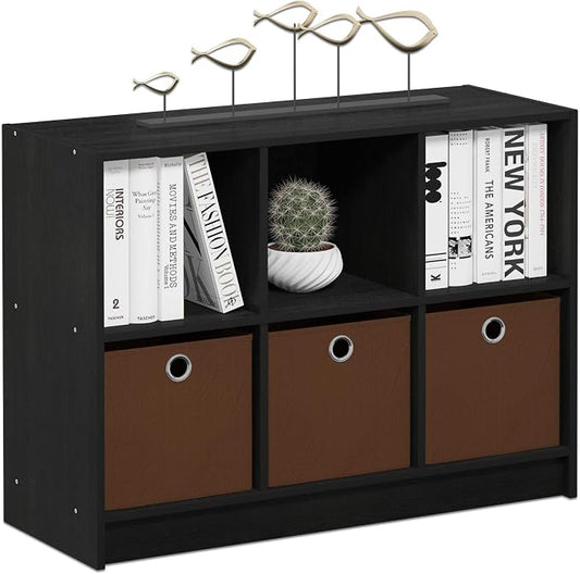 Furinno BASIC Book Shelf, 6-Cube Bookshelf by Furinno-FitsYourSpaceFitsYourBudget