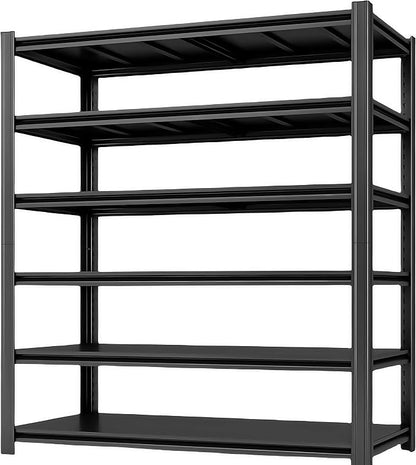 6-Tier 55" W x 24" D x 84" H Garage Shelving 6000LBS Storage Shelves Heavy Duty by LIJIUHOME