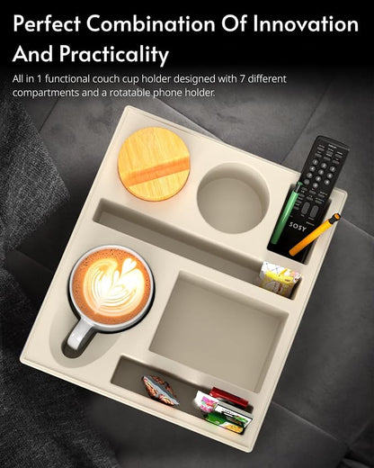 Couch Cup Holder Tray - Image 4