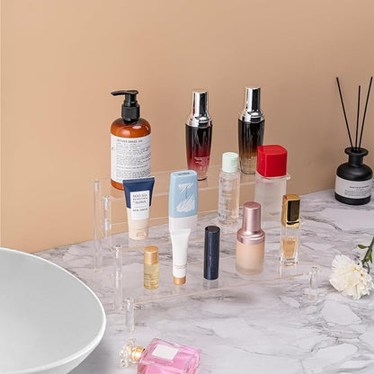 2PCS Acrylic Display Risers, 3 Tier Perfume Organizer, Display Shelf - Image 5