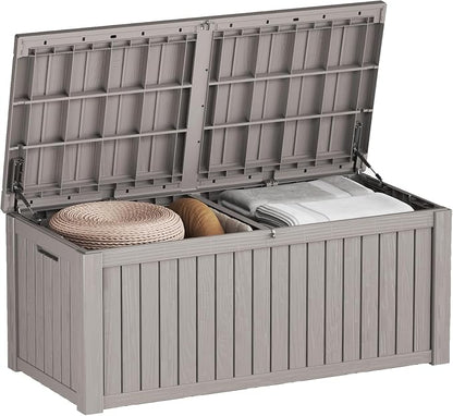 Heavy-Duty 150 Gallon Waterproof Deck Storage Boxes by Unknown