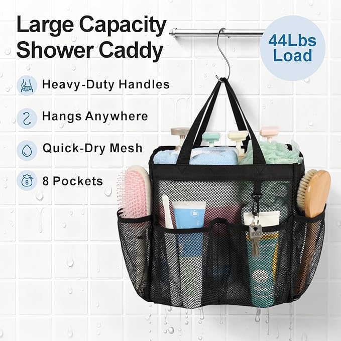 Mesh Shower Caddy Portable - Image 3