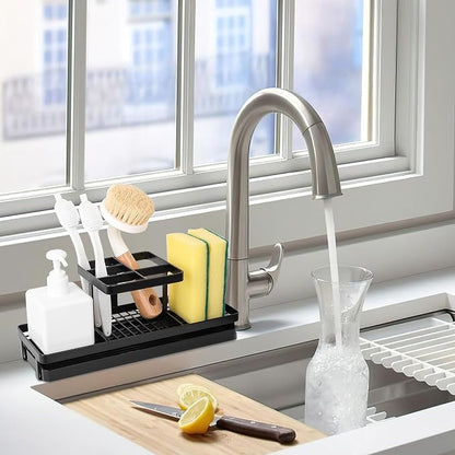 Toothbrush Holders Toothpaste Organizer Bathroom Accessories, Matte Black | - Image 5