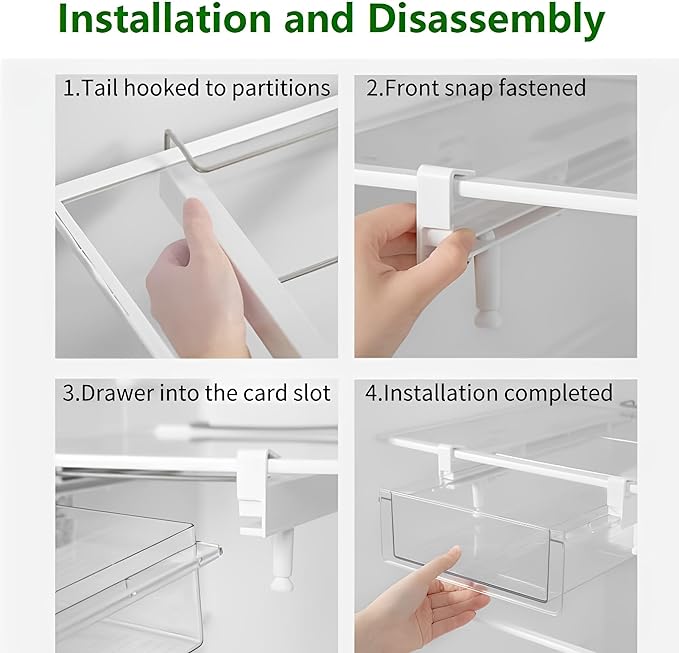 vacane Upgraded Refrigerator Drawers Organizer - Image 6