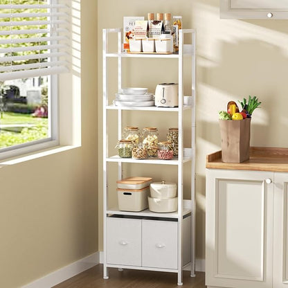 Furologee 5 Tier Bookshelf - Image 7