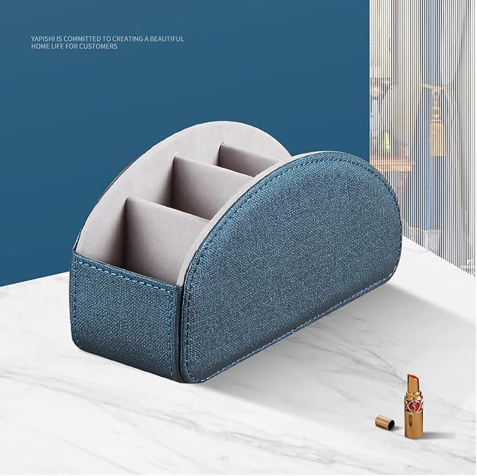 Remote Control Holder Leather TV Remote Caddy - Image 4