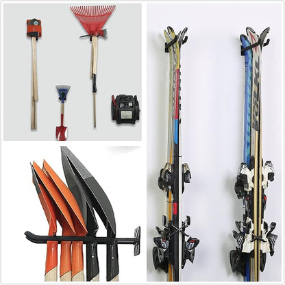 TORACK 4 Pack Garage Storage System Hooks, Heavy Duty Wall Mount Tool Organizer - Image 7