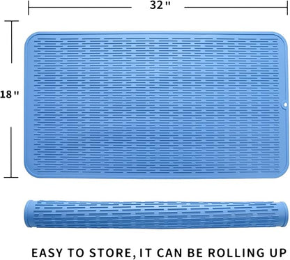Silicone Dish Drying Mat for Multiple Usage, Easy clean, Eco-friendly, - Image 2