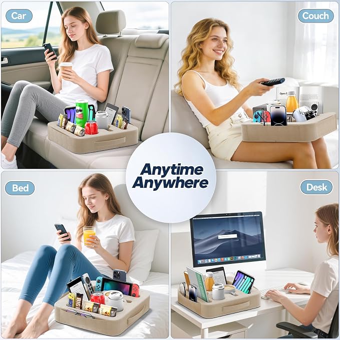 Couch Cup Holder Tray, Couch Caddy - Image 7