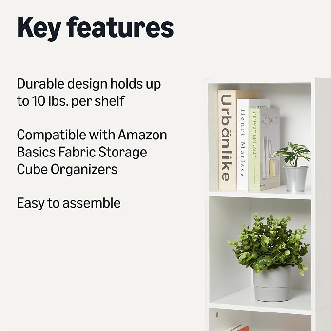 Amazon Basics 5-Cube Bookcase Compatible - Image 3