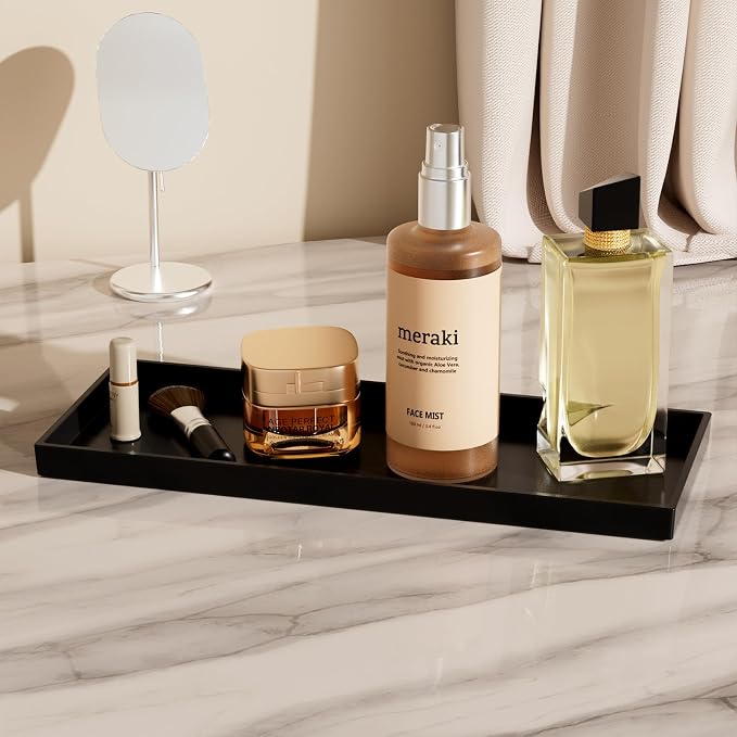 Vanity and Bathroom Tray, Waterproof Vanity Tray - Image 4