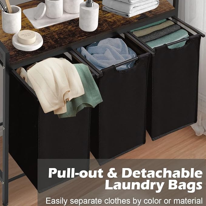 Large Laundry Hamper Sorter - Image 2