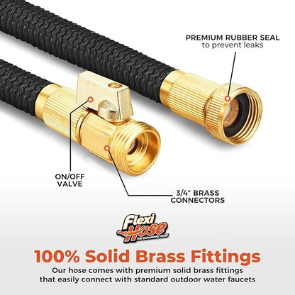 Flexi Hose Lightweight Expandable Garden Hose, 100FT -Retractable Garden Hose - Image 5