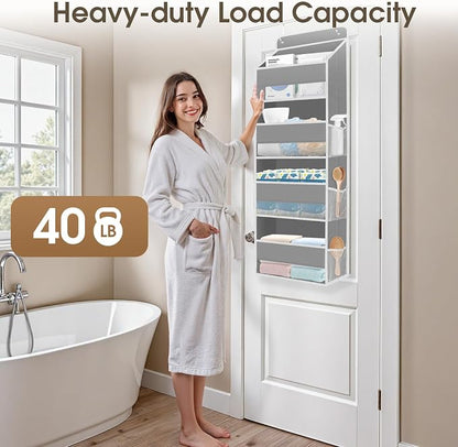 2 Pack Over The Door Organizer, Hanging Storage Organizer - Image 5