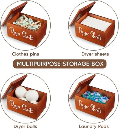 Wood Dryer Sheet Holder - Image 4
