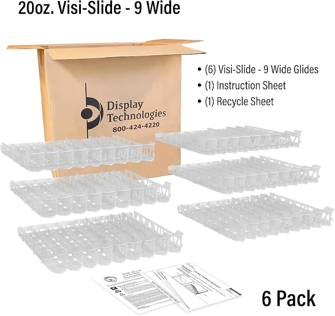 Visi-Slide 20oz Soda Beverage Dispenser - Image 6