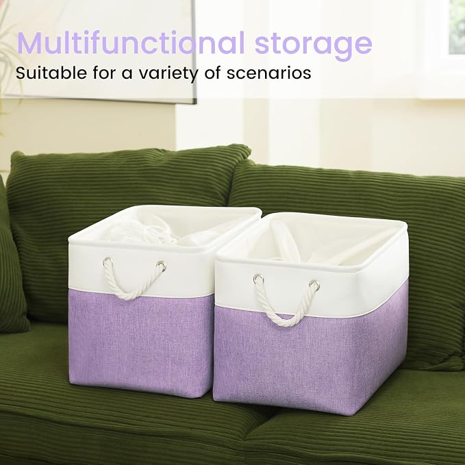 16x12x12 In Foldable Fabric Large Storage Bins - Image 6