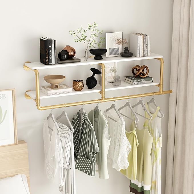ORSENIGO Industrial Pipe Clothing Rack - Image 3