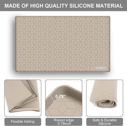 Under Sink Mat, Kitchen Cabinet Shelf Protector, Fits 36 inch Standard Cabinet - Image 6