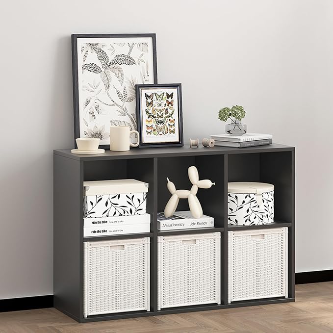 Wooden Cube Storage Organizer by NewBeth