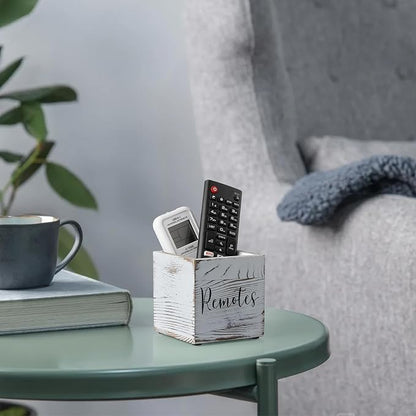 DRASTAR Remote Control Holder, Wood TV Remote Holder, Remote Storage Caddy - Image 7