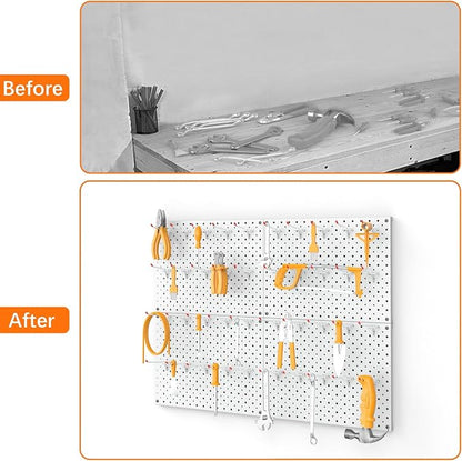 TORACK Metal Pegboard Panels and Hooks - Image 7