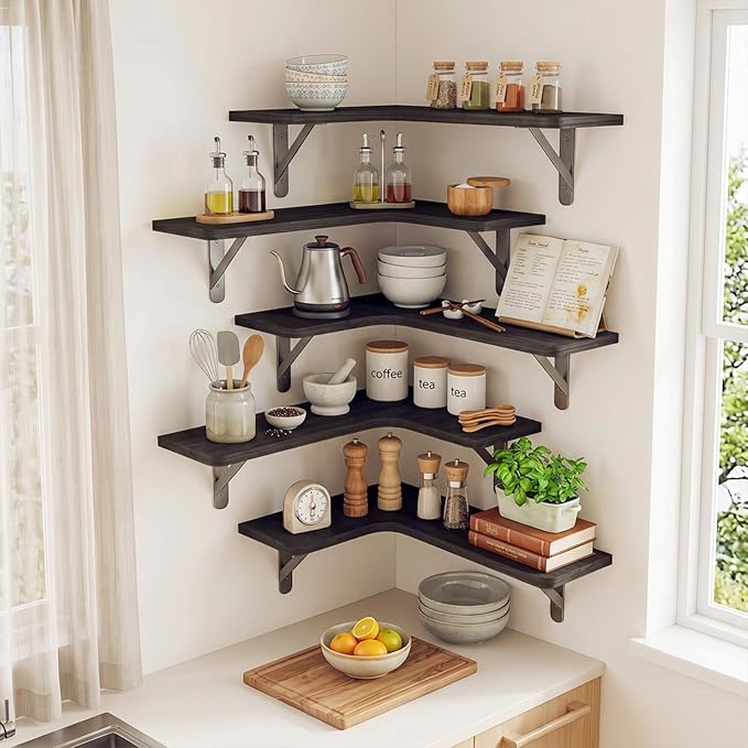 Fixwal Conner Shelves Wall Mounted - Image 5