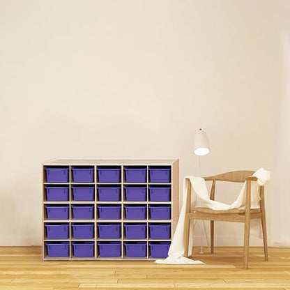 Contender 25 Trays Birch Hardwood Shelving Unit - Image 2