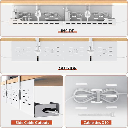 Univivi Under Desk Cable Management Tray - Image 8