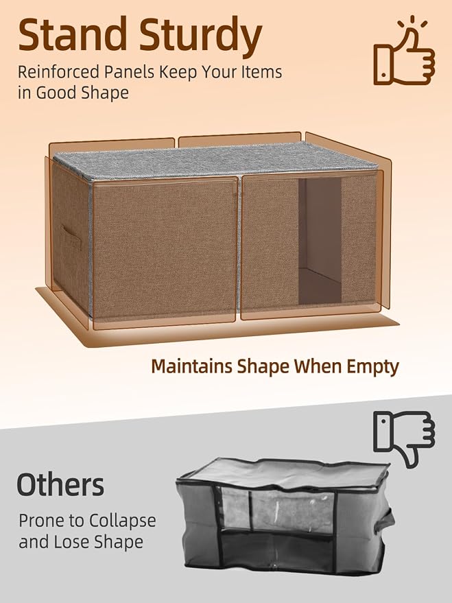 90L King Size Comforter Storage Bags - Image 4