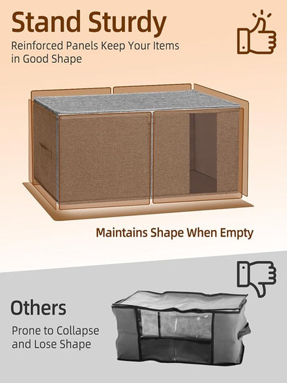 90L King Size Comforter Storage Bags - Image 4