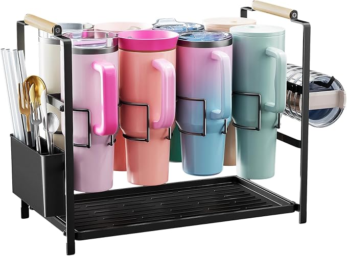 Housolution Water Bottle Organizer Drying Rack by Housolution