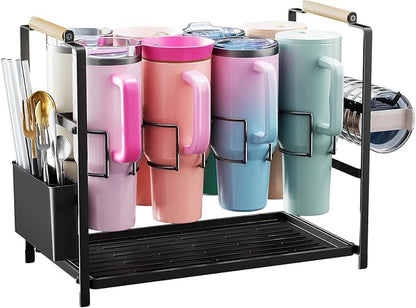 Housolution Water Bottle Organizer Drying Rack by Housolution