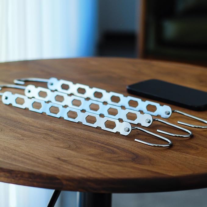 Space Saving Hangers for Clothes, 10 Pack Hanger Organizer Space Saver - Image 7