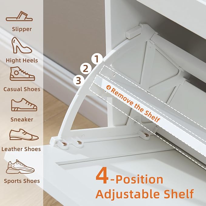 LEYAOYAO Shoe Cabinet Storage for Entryway - Image 3
